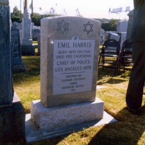 WS2851-^CP Emil Harris ^First Jewish Chief of Police of LA-Los Angeles