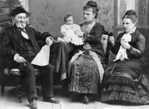 Joseph & Rosa Newmark with Pioneer Children