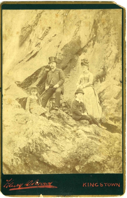 Joseph and Rasa Newmark in the Alps, 1888