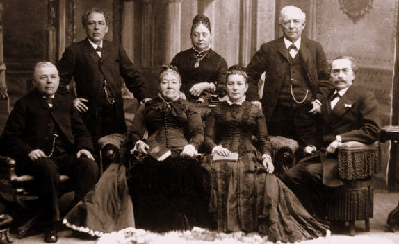 Daniel Levy and his 6 Brothers & Sisters, San Francisco, #WS2109.