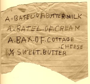 Milknote #1
