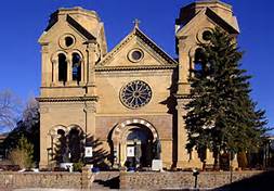 St. Francis Cathedral,heavily funded by the early Jewish Merchant Families of Santa Fe.