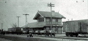 The Newman Train Station at the "end of the line."