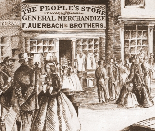 F. Auerbach & Bros. First Salt Lake City Store, 1864