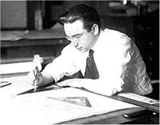 Benjamin Marcus Priteca at work.