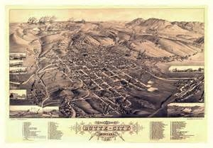 Antique Map of Butte, Montana, #WS5438