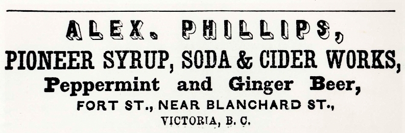 Phillips Syrup & Soda Adv, Victoria (photo-JMABC)