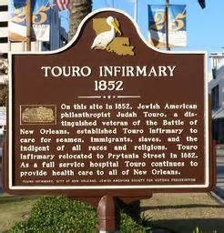 Touro Infirmary Marker