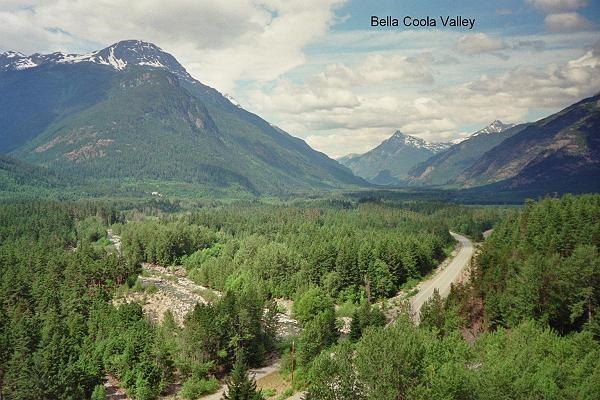Bella Coola Valley Post Card
