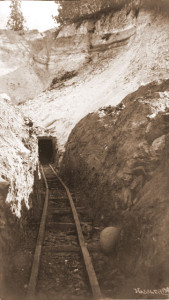 Snow Mine Entrance-Placerville,CA [1906], #WS1494