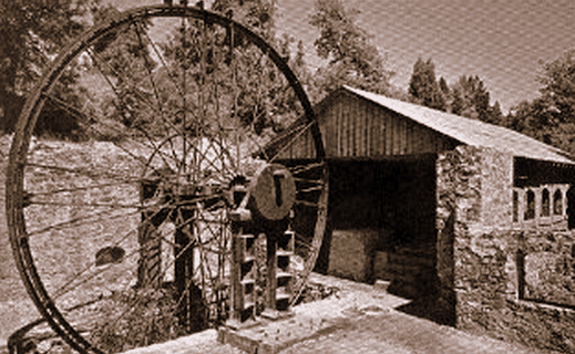 Grass Valley Gold Mine Entrance, Vintage Postcard.