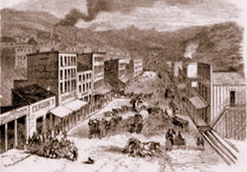 Virginia City, Nevada, Mid-1860's