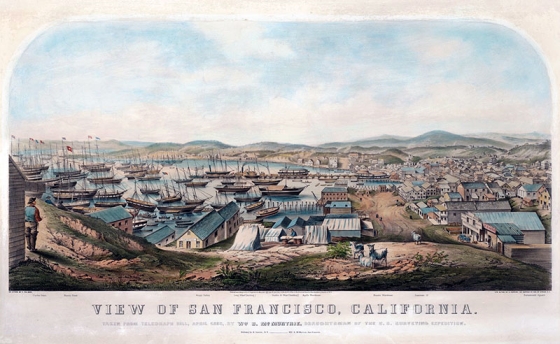 San Francisco Bay 1850