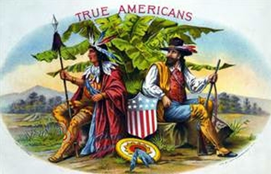 Sample of Tobacco Label Art of the Late 19th Century