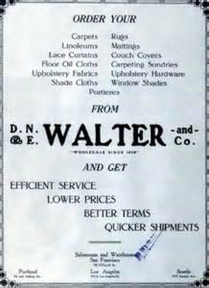 Walter D. N. E. Furniture Adv