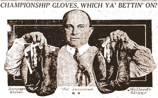 Levinson Boxing Gloves Adv.