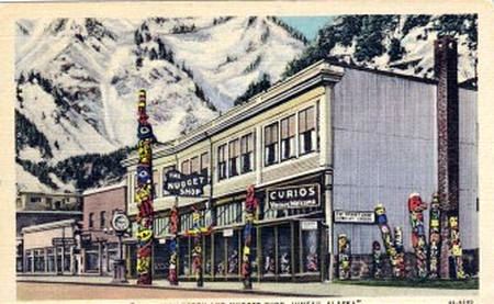 The Nugget Shop, Junaeu, Alaska, Vintage PC